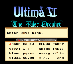 Ultima VI screenshot 4 for Super Famicom